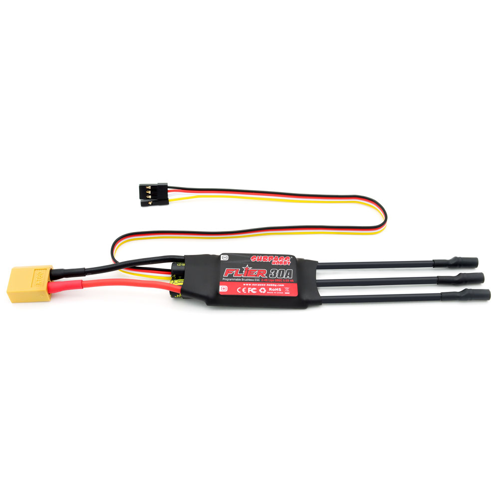 SURPASS-HOBBY-FLIER-Serie-NEUER-32-Bit-30A-Brushless-ESC-mit-55V4A-BEC-Unterstuumltzung-fuumlr-Progr-1992679-12